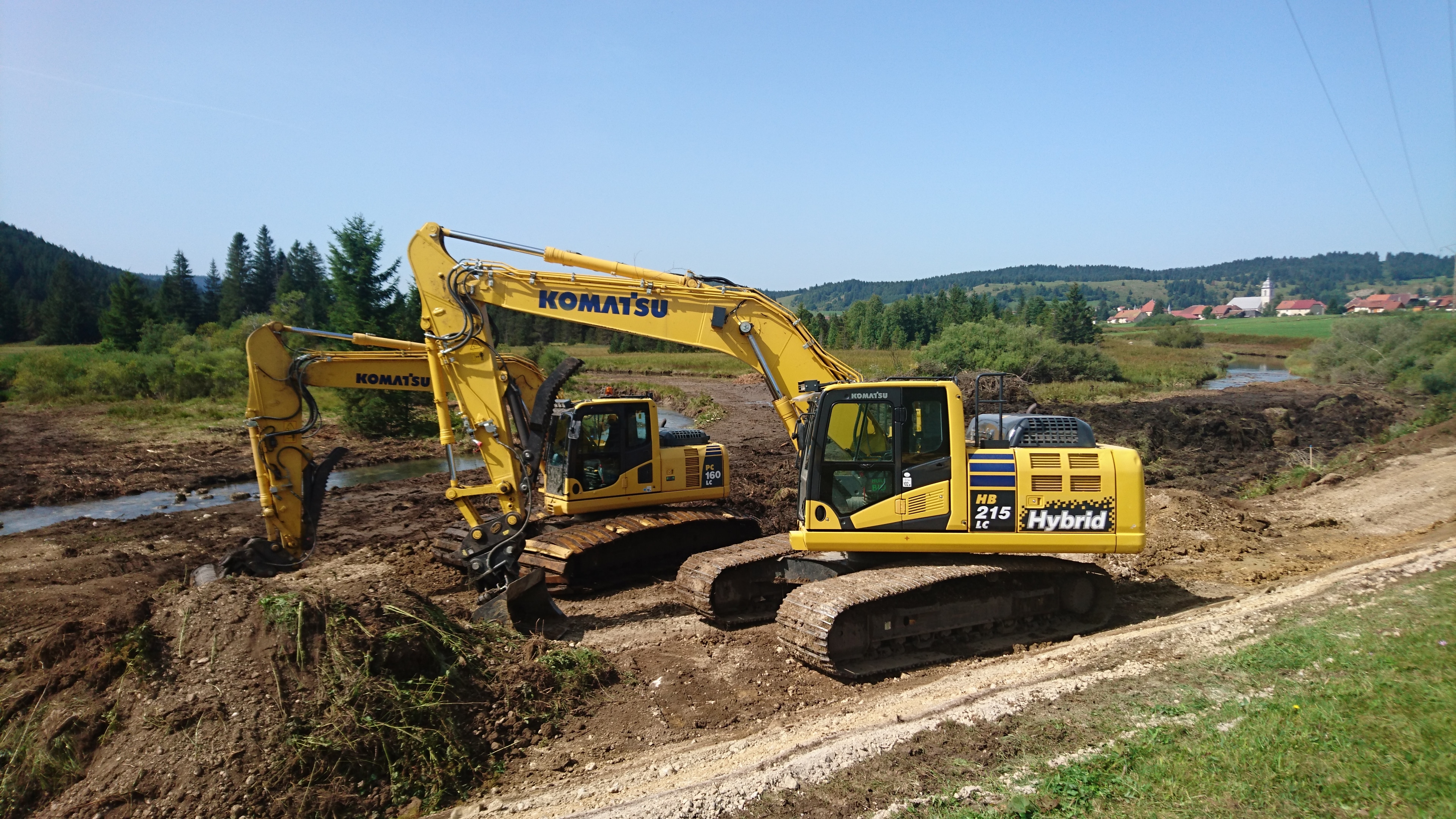 Chantiers de reméandrement